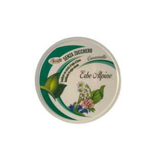 Caramelle senza zucchero con edulcoranti erbe alpine
